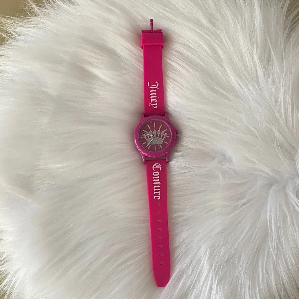 Juicy Couture Vibrant Pink Women's Watch